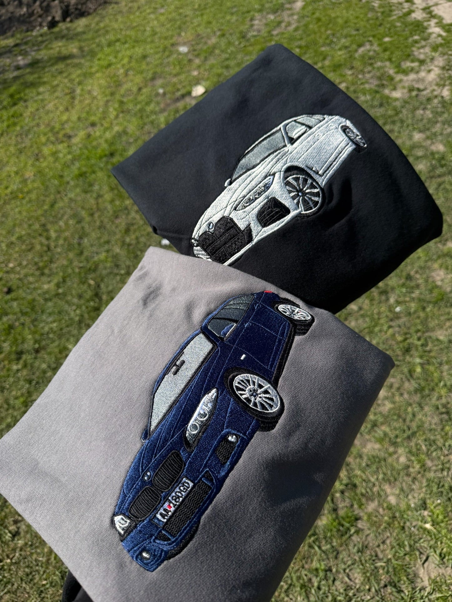 Custom car embroidery