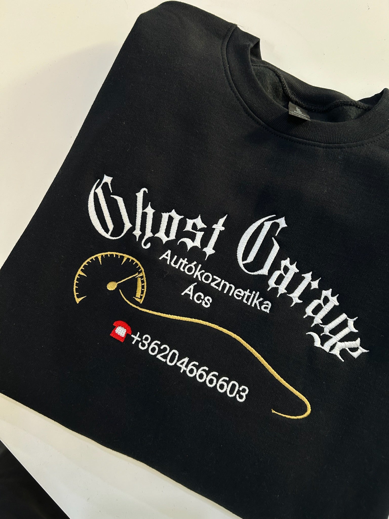 Custom logo embroidery