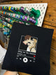 Spotify kód – linková kresba s fotografií